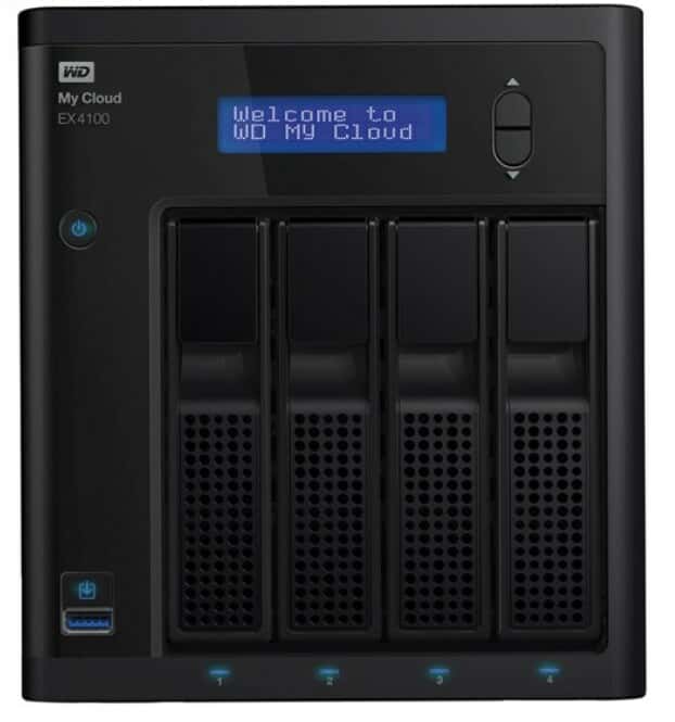 ذخیره ساز شبکه NAS وسترن دیجیتال My Cloud EX4100 4 Bay Nas 8TB137140